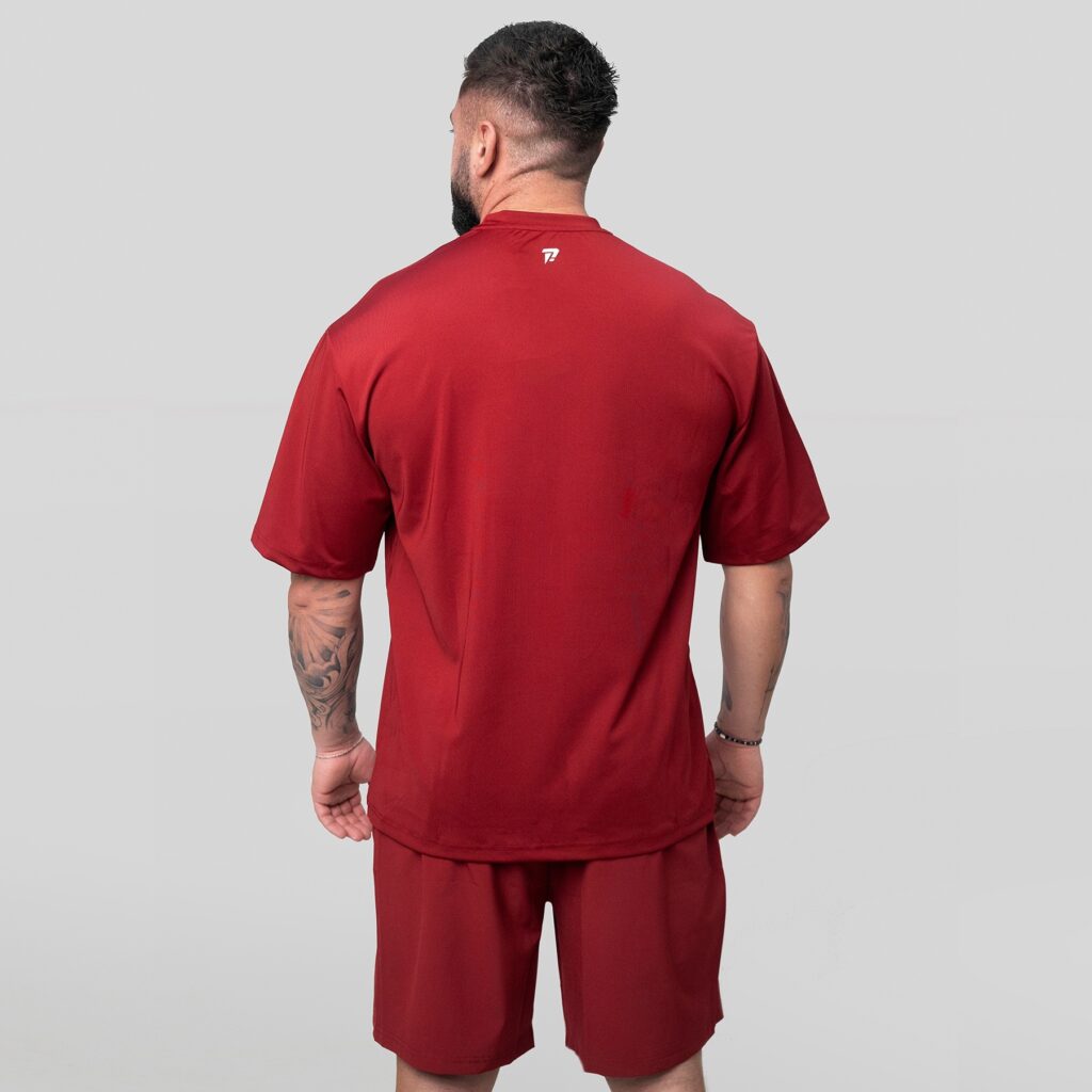 Performance Oversized Set - Cherry