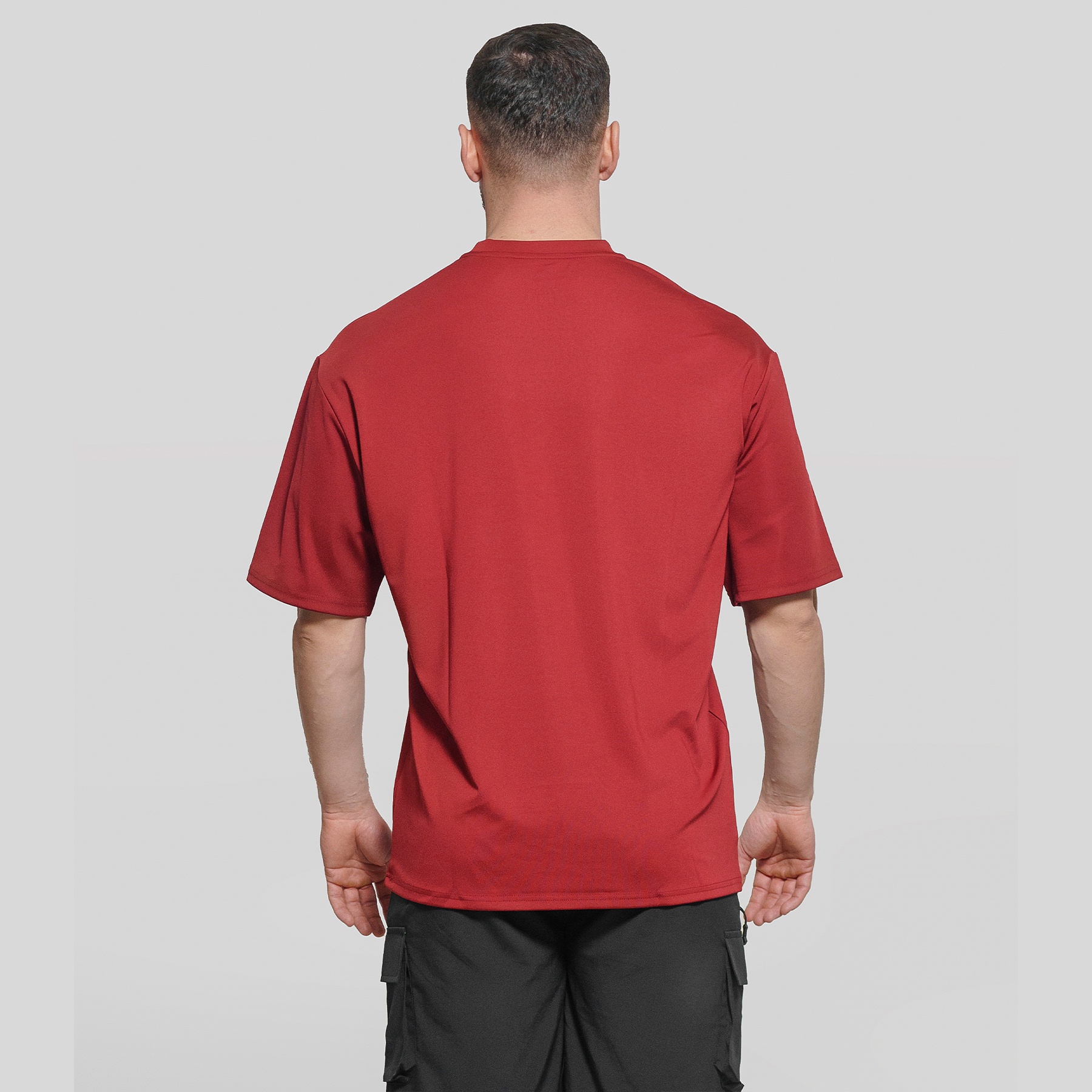 Airflow Oversized T-Shirt - Cherry