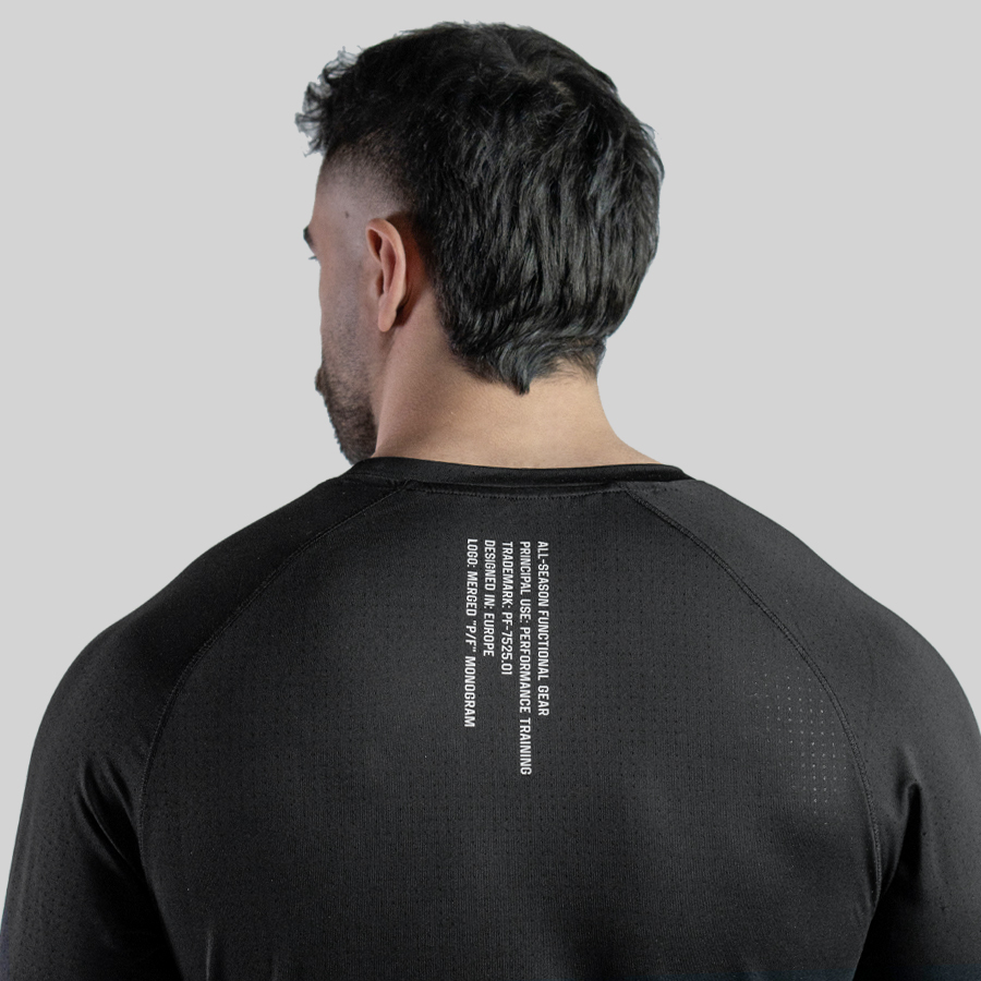 Aero Tee Long Sleeve - Black