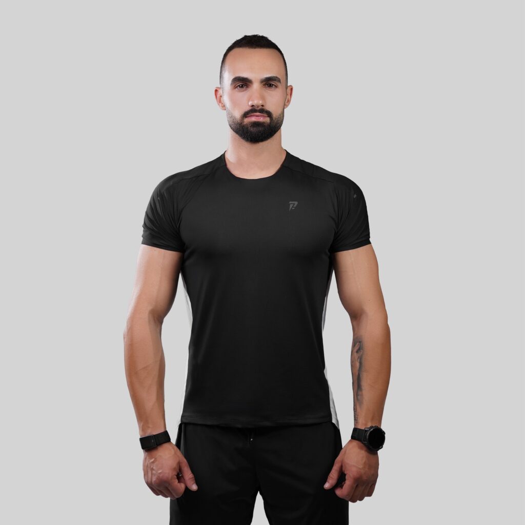 Phantom Short Tee - Black-Grey