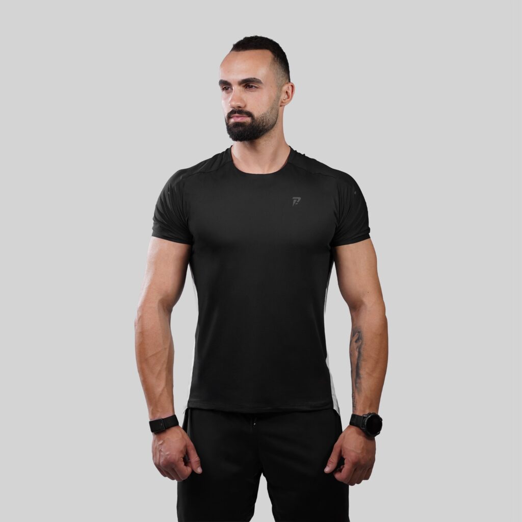 Phantom Short Tee - Black-Grey