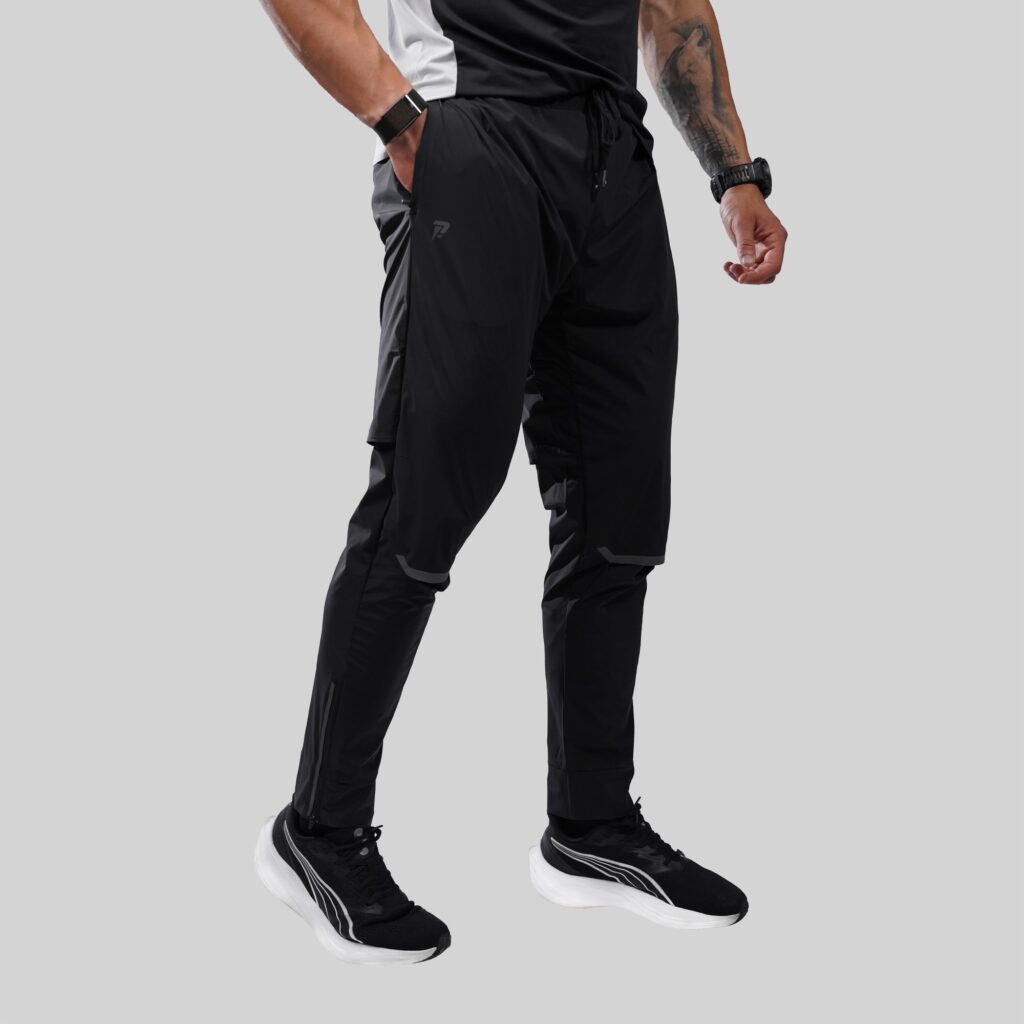 Core Pants - Black-Grey