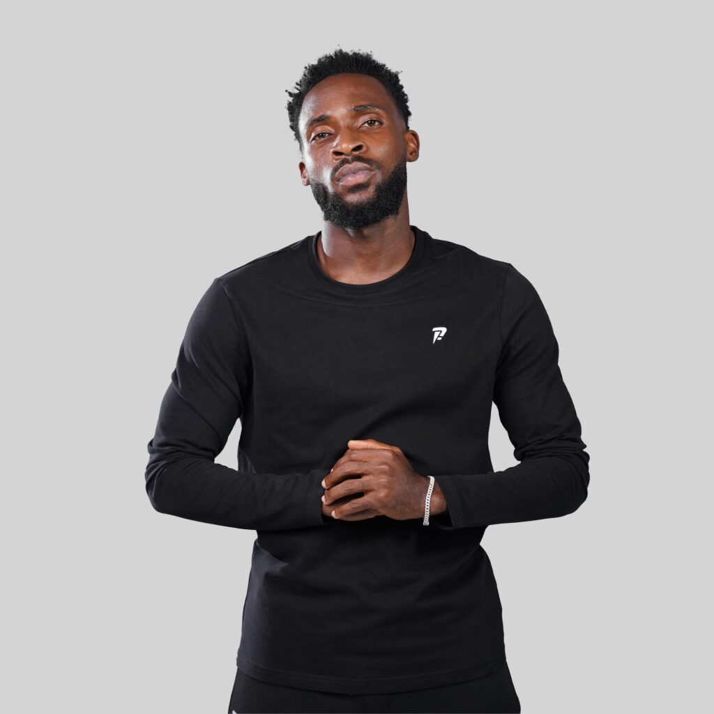 Essential Long Tee - Black