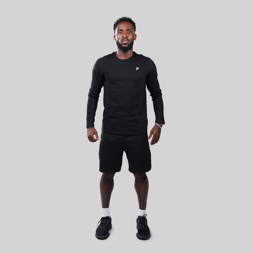 Essential Long Tee - Black