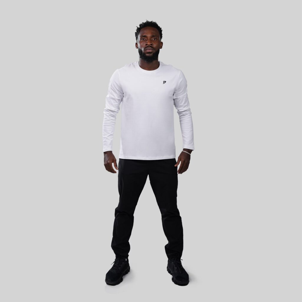 Essential Long Tee - White
