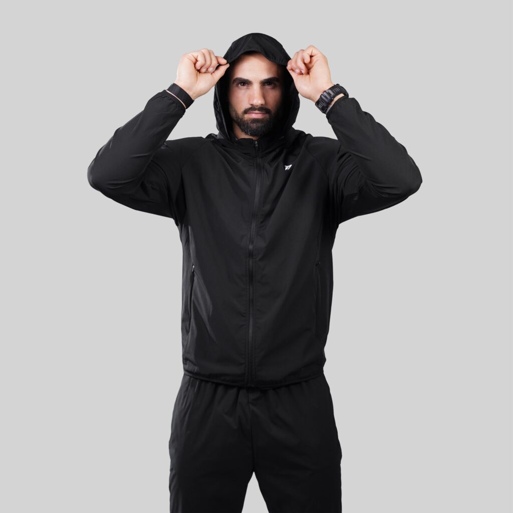 Windbreaker Jacket - Black
